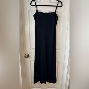 Max Mara Elegant Black Maxi Dress Size 42 NWT